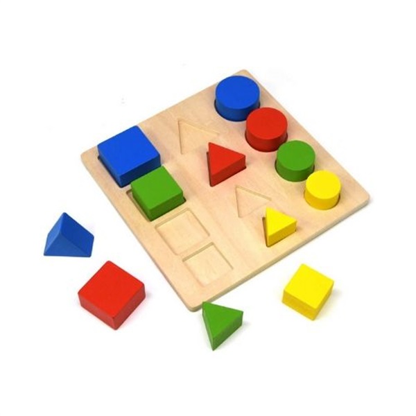 ギバーアンドムム 木製形合わせパズル 図形 知育玩具やオモチャのレンタルはキッズ ラボラトリー