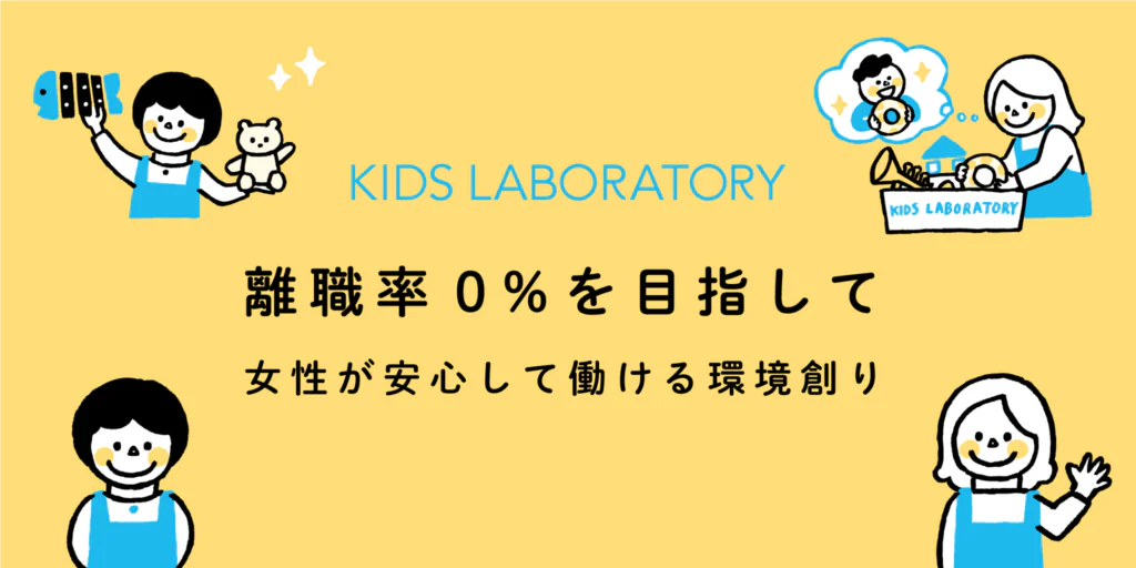 キッズ・ラボラトリー、「低用量ピルの費用と診察代の補助」、「プレ更年期・更年期に関する診察代の補助」を新たな福利厚生に