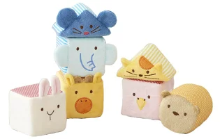ふわふわアニマルブロック