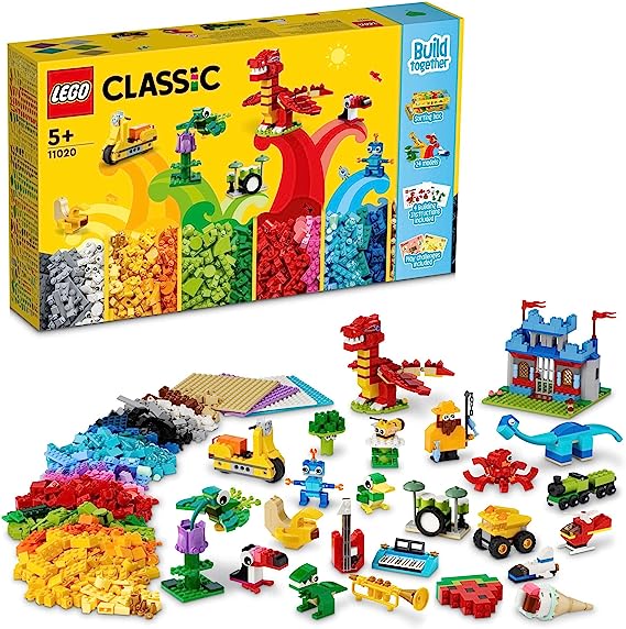 LEGO：いっしょに組み立てよう！