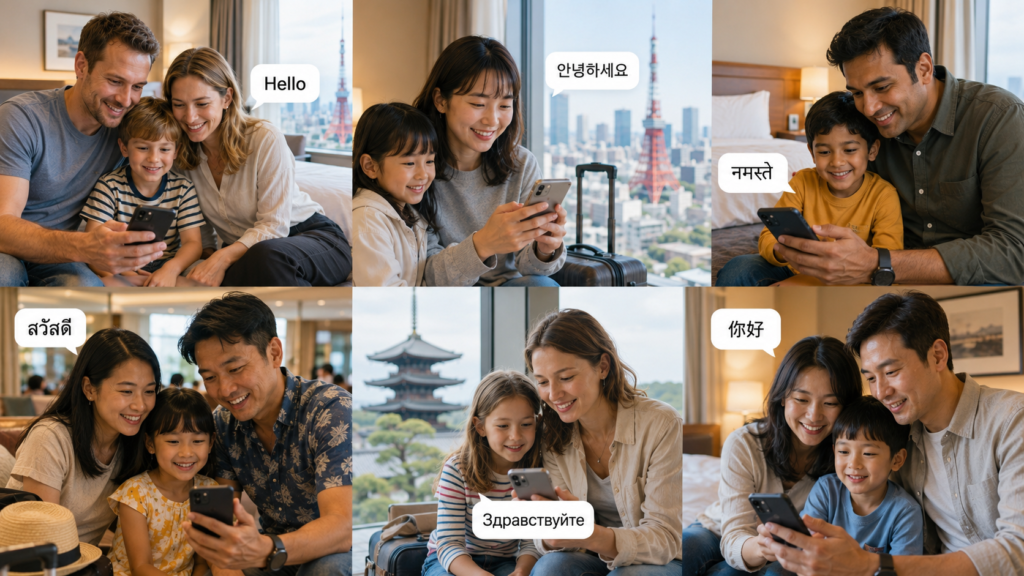 Kids Laboratory Short-Term Toy Rental Text Support for Families Visiting Japan
